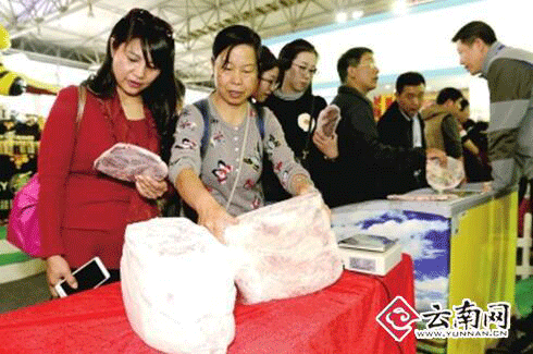 盘点农博会的各种稀奇美食 9色莲花可泡茶能炒蛋