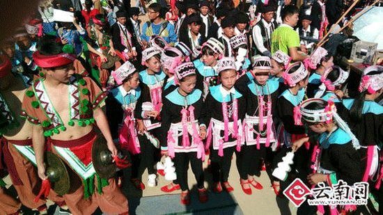 农特产品飘香云南广南瑶族盘王节