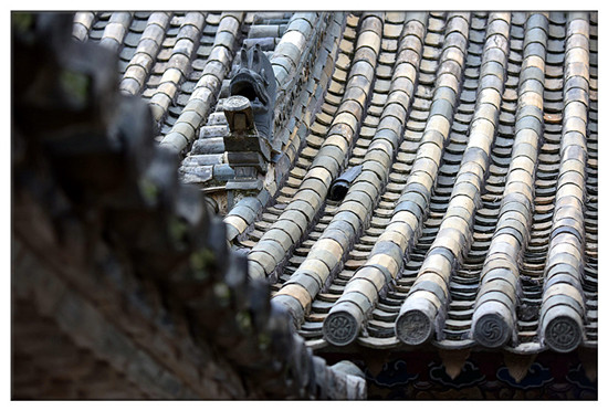 建水西庄镇新房古村 黄氏宗祠“凤在上龙在下”