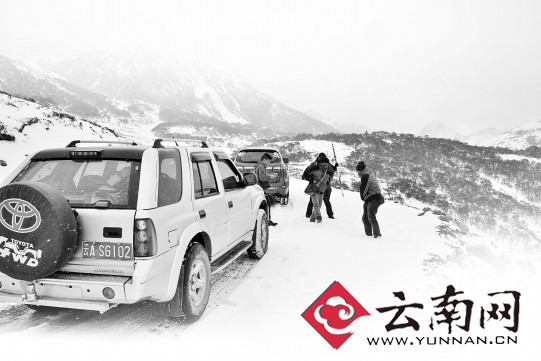 爬雪山、搞测绘