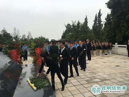 呈贡区举行公祭革命烈士活动 呈贡区举行公祭革命烈士活动