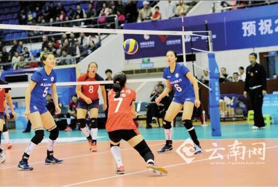 全国女排联赛揭幕 滇池学院首战失利 全国女排联赛揭幕 滇池学院首战失利