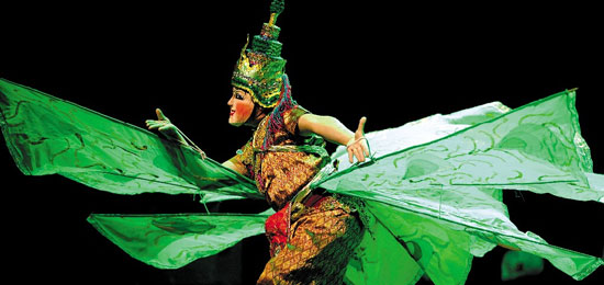 首届艺术节的精彩表演 供图 首届艺术节的精彩表演 供图