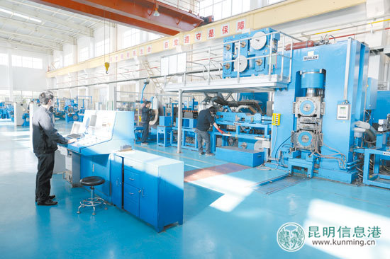 贵研铂业生产车间