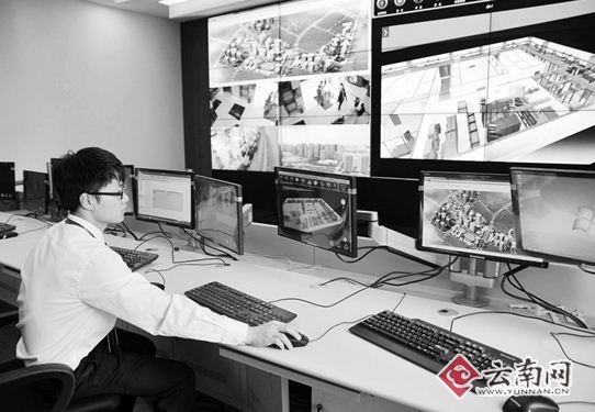 智慧社区监控室 智慧社区监控室