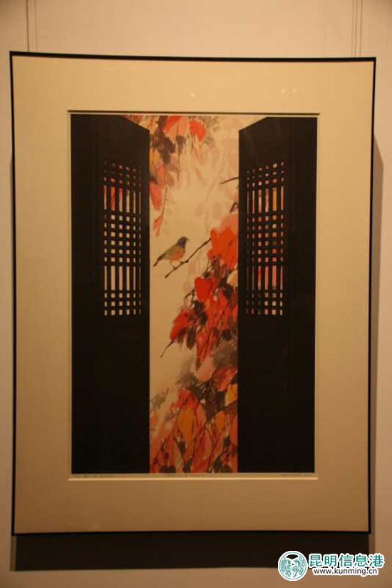 郝平“推门·境界”主题版画作品展在昆开幕