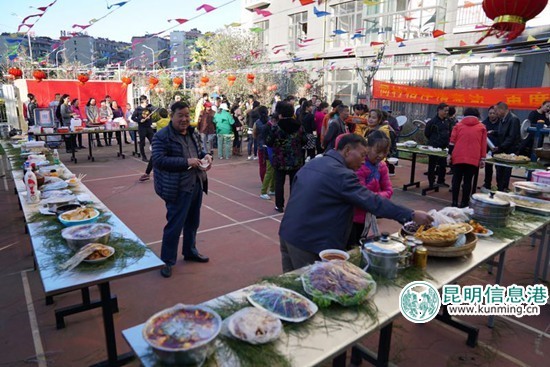 农历小年 严家地上百村民喜办百家宴 农历小年 严家地上百村民喜办百家宴