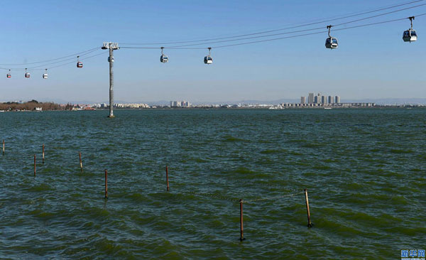 新华社赞滇池治理:“高原明珠”复苏 迎来31年来最好水质 新华社赞滇池治理:“高原明珠”复苏 迎来31年来最好水质