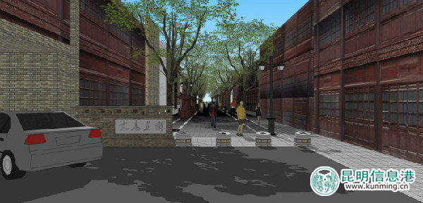 五华区,文庙,道路改造 五华区,文庙,道路改造