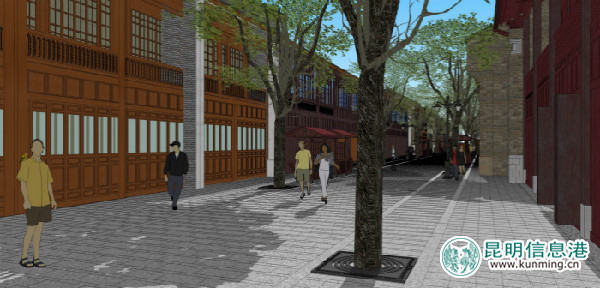 五华区,文庙,道路改造 五华区,文庙,道路改造