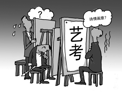 中国美院国画专业招生加考古诗词作画