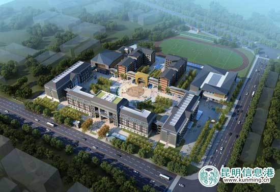 黄冈中学,昆明,校园