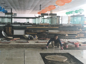 赛博兴花卉园正在进行装修 赛博兴花卉园正在进行装修