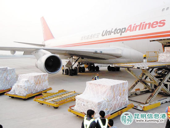 民企助推很给力 昆明-南亚航空货运超高速增长