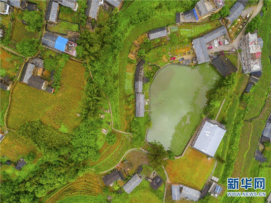 航拍云南怒江“老姆登”峡谷深处