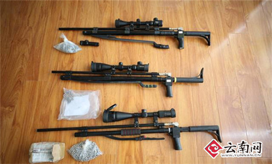 云南泸水男子网购配件组装枪支被拘