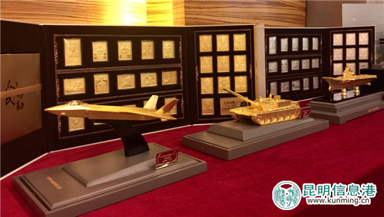 建军90周年纪念文创产品7月11日发售 包含三军装备金银模型 建军90周年纪念文创产品7月11日发售 包含三军装备金银模型