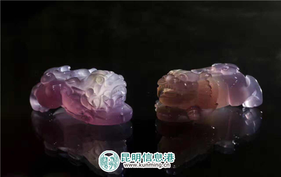 砚山玛瑙惊艳昆明石博会 玩家和收藏者热捧