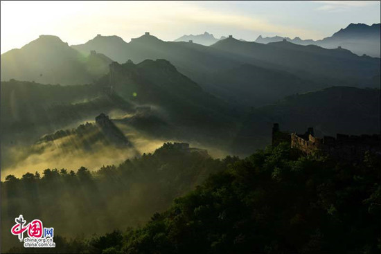 人间仙境古长城 金山岭美得让人晕眩 人间仙境古长城 金山岭美得让人晕眩