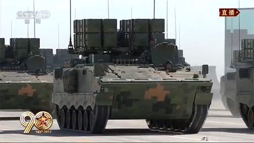 【庆祝中国人民解放军建军90周年阅兵】陆上作战群 【庆祝中国人民解放军建军90周年阅兵】陆上作战群