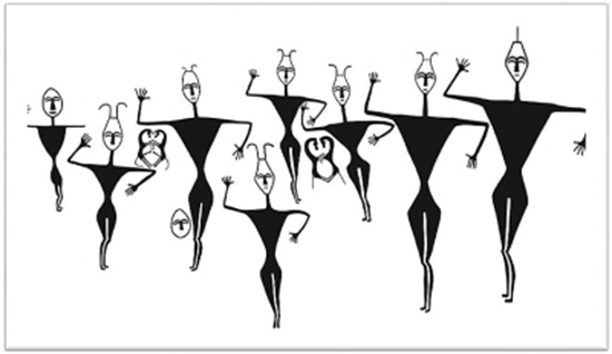 天山康家石门子岩画或为中国西王母文化起源地 天山康家石门子岩画或为中国西王母文化起源地