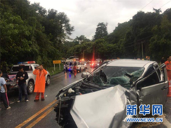 11名中国游客在泰国清迈遇交通事故受伤