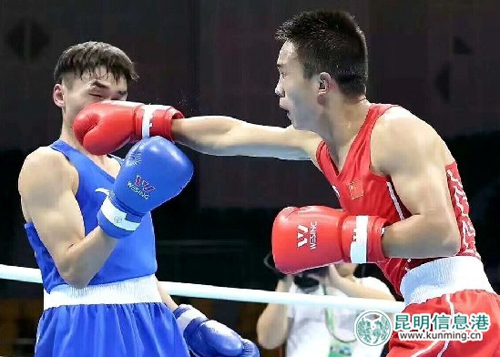 曲靖小伙山俊夺得云南拳击首枚全运会金牌 曲靖小伙山俊夺得云南拳击首枚全运会金牌