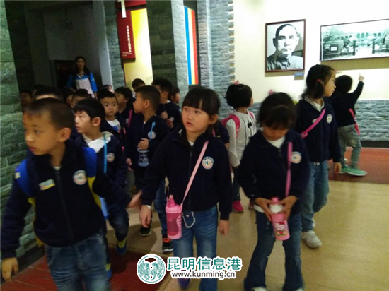 盘龙区新迎第三幼儿园组织大班幼儿参观云南陆军讲武堂 盘龙区新迎第三幼儿园组织大班幼儿参观云南陆军讲武堂