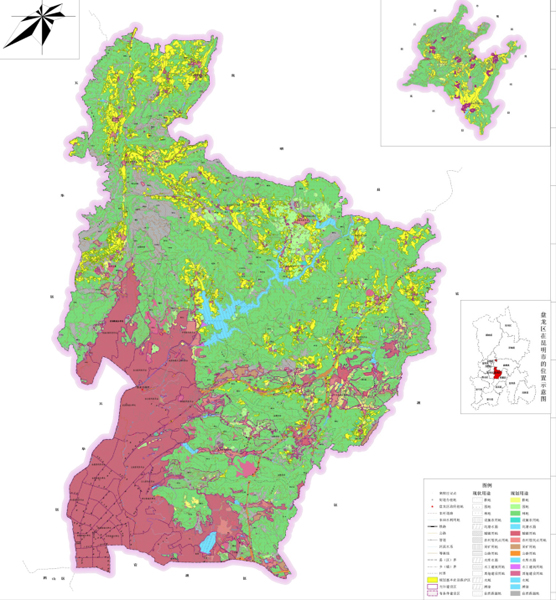 盘龙区外拓受限 未来3年可开发用地大幅缩水 盘龙区外拓受限 未来3年可开发用地大幅缩水
