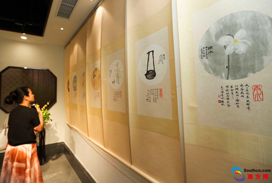 广东省振兴传统工艺工作站展览室一角(李细华/摄) 广东省振兴传统工艺工作站展览室一角(李细华/摄)