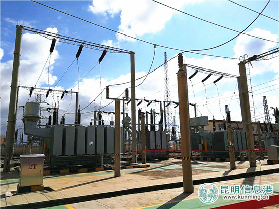 云南铁路最大货运站王家营西站牵引变电所改造完工 云南铁路最大货运站王家营西站牵引变电所改造完工