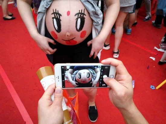 幸福时刻（骆来娣/摄）