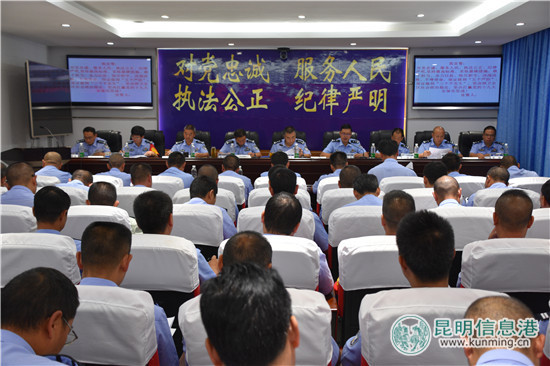 晋宁警方部署开展“风雷行动” 全力维护辖区社会治安稳定