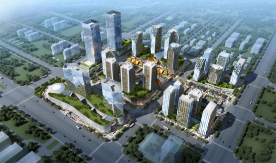 110万㎡国家高铁门户文旅城孔雀镇规划概览