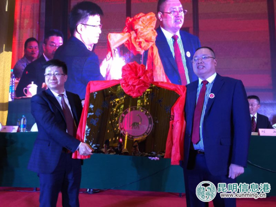 昆明市官渡区自贡大安商会成立 陈上和当选为首任会长