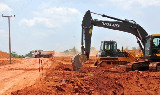 中老铁路老挝万象省蓬洪车站 中老铁路老挝万象省蓬洪车站