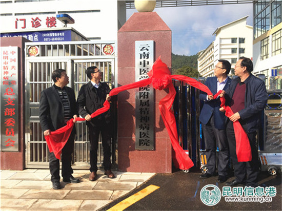 云南中医学院附属精神病医院挂牌成立