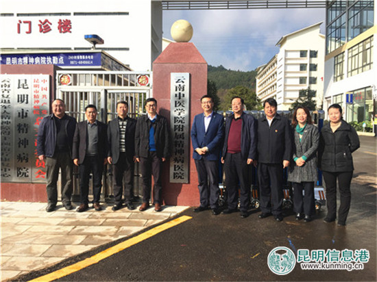 云南中医学院附属精神病医院挂牌成立