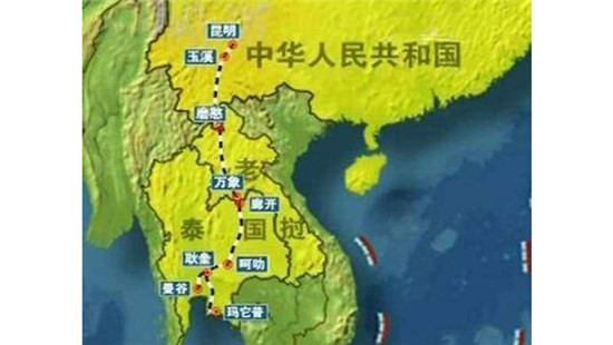 中泰铁路昆明至曼谷大通道将于12月下旬开工