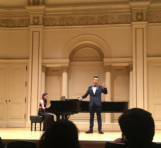 分享歌唱家吴柏成国际声乐比赛获奖 卡内基音乐厅唱响广西民歌 分享歌唱家吴柏成国际声乐比赛获奖 卡内基音乐厅唱响广西民歌