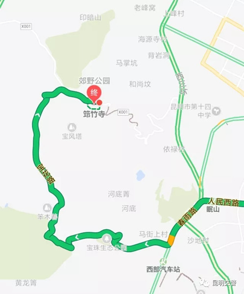 停车场示意图 停车场示意图