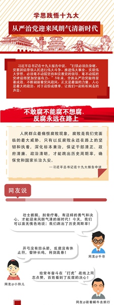 【学思践悟十九大】从严治党迎来风朗气清新时代