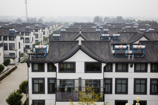 山东临沂苍山代村的村民新居 山东临沂苍山代村的村民新居