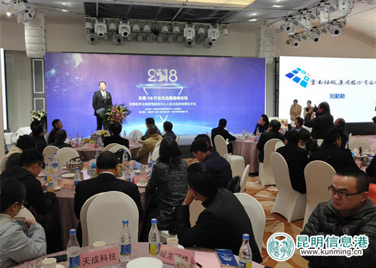 云南OA行业生态圈高峰论坛启幕 泛微软件服务中心落地昆明