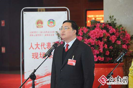 云南两会首设“代表通道” 人大代表现场谈履职话发展谋思路 云南两会首设“代表通道” 人大代表现场谈履职话发展谋思路