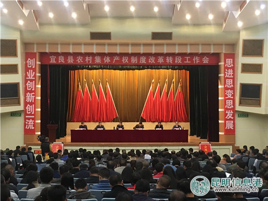 宜良农村集体产权制度改革转段工作会
