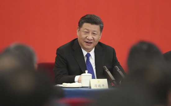 习近平在看望参加政协会议的民盟致公党无党派人士侨联界委员时强调：坚持多党合作发展社会主义民主政治 为决胜全面建成小康社会而团结奋斗