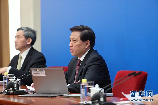 大会发言人张业遂