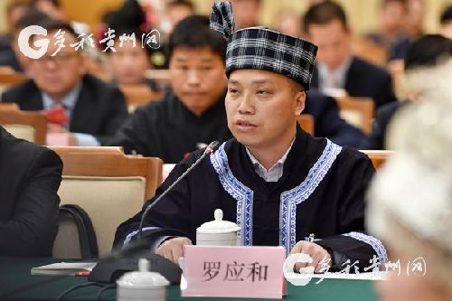 十三届全国人大一次会议贵州省代表团全体会议上，罗应和讲述异地扶贫搬迁后，身边发生的三个变化