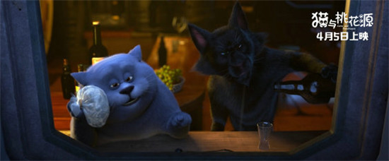《猫与桃花源》冒险版海报 只为少年梦想